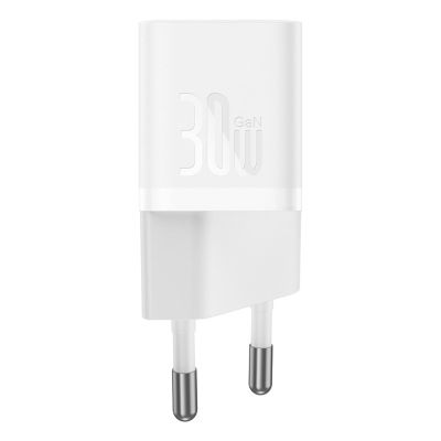 2. Ładowarka sieciowa Baseus GaN5 USB-C 30W z kablem Baseus Dynamic 3 USB-C 100W 1m - biała