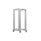 2. Rack otwarty 19" 27U 600x800 szary LANBERG