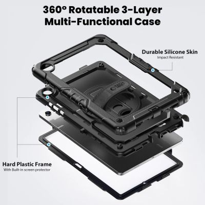 14. Etui Tech-Protect Solid na Samsung Galaxy Tab A9+ / A11+ Plus 11.0 X210 / X215 / X216 / X230 / X235 / X236 - czarne
