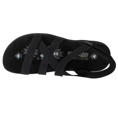 3. Skechers Slip-Ins: Reggae Slim - Stretch Flex 163460-BBK Czarne 36