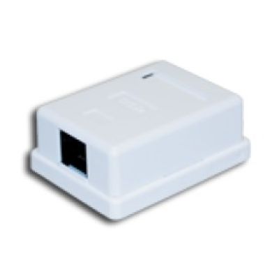 ALANTEC Gniazdo natynkowe STP kat.5e 1xRJ45 GN005 (kolor biały)