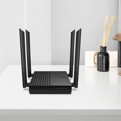 4. TP-Link ARCHER A64 router bezprzewodowy Gigabit Ethernet Dual-band (2.4 GHz/5 GHz) Czarny