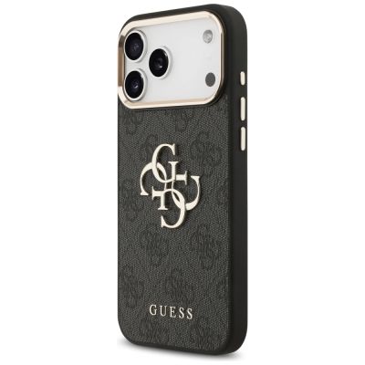 2. Etui Guess 4G Big 4G Classic Logo na iPhone 17 Pro Max - czarno-złoty