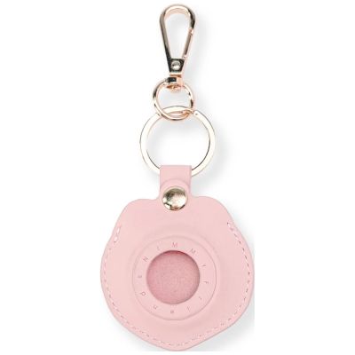 2. Etui Nimmy Glasses Cool and Cute Dog na lokalizator - różowe