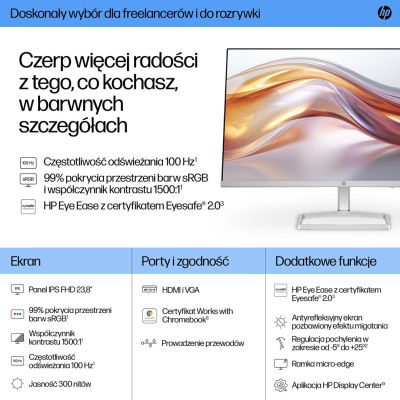 8. MONITOR HP LED 23,8” 524sf (94C17E9)