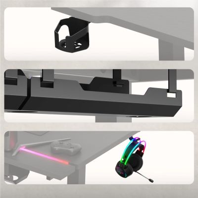 4. Biurko gamingowe Huzaro Hero 8.7 RGB