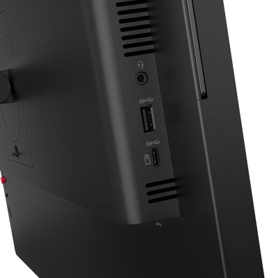 10. Lenovo ThinkVision T24-4v monitor komputerowy 60,5 cm (23.8") 1920 x 1080 px Full HD LCD Czarny