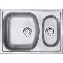 Zlewozmywak stalowy 1.5-komorowy ZEX 3503 5908212043165