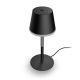 2. Philips Hue White and color ambiance Przenośna lampa stołowa Hue Go