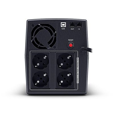 3. CyberPower UT1500EG zasilacz UPS Technologia line-interactive 1,5 kVA 900 W 4 x gniazdo sieciowe