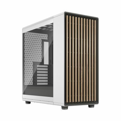 21. Obudowa Fractal Design North XL Midi Chalk TG Clear (Biała, przezroczysty bok)