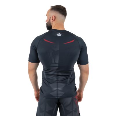 6. Koszulka kompresyjna "Snake" typu Rashguard powstała z materiału DBX MORE DRY  M
