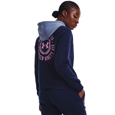 4. Bluza Under Armour Rival Fleece CB Hoodie W 1373031 410