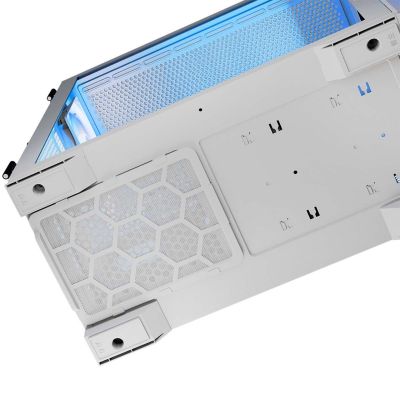 12. MODECOM OBUDOWA HORIZON ARGB FLOW MIDI USB TYPE -C BIAŁA