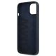 6. Etui BMW Silicone Signature na iPhone 13 mini - granatowe