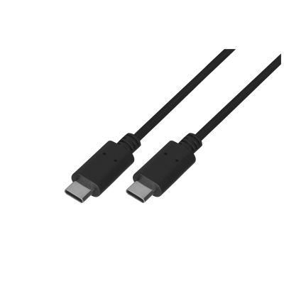 3. Kabel Lanberg CA-CMCM-10CU-0010-BK (USB typu C - USB typu C ; 1m; kolor czarny)