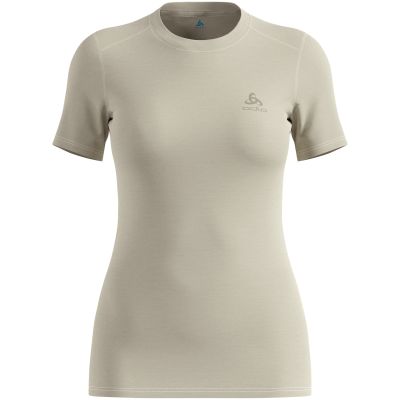 6. Koszulka damska Odlo MERINO 160 BL TOP crew neck s/s szara