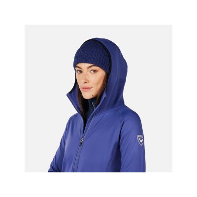 5. Bluza damska ROSSIGNOL W Mid Layer Thin Fz niebieska