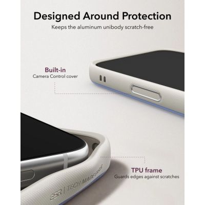 8. Etui ESR Atelier Kickstand MagSafe na iPhone 18 Pro / 17 Pro - szare