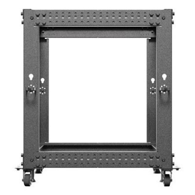 3. Lanberg OR01-6112-B stojak 12U Stojak wolnostojący Czarny