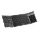 2. Inateck KB06101_STEEL GRAY klawiatura Dom RF Wireless + Bluetooth QWERTZ Angielski Czarny