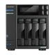 NAS Asustor AS6702T Lockerstor 4 Gen2; Tower; 4x (3.5" SATA HDD/ 2.5" SSD); Intel Celeron N5105; 4GB DDR4 SODIMM (max. 16GB), 2x 5Gb, 4x M.2 2280 NVMe PCIe 3.0, 2x USB  3.2 Gen 2, 1x HDMI 2.0b
