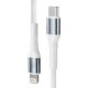 2. Kabel 3mk Hyper Cable N-SERIES USB-C / Lightning 50cm PD 3.0 9V/3A 27W - biały