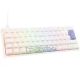Klawiatura do gier Ducky One 2 Pro Mini White Edition, dioda LED RGB - wiśniowa czerwień (DKON2061ST-RDEPDWWT2)