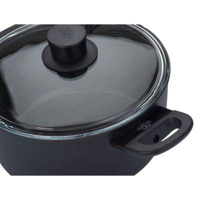 10. BALLARINI 75002-921-0 garnek Okrągły Czarny