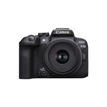 Canon EOS R10 + RF-S 18-45mm F4.5-6.3 IS STM Bezlusterkowiec 24,2 MP CMOS 6000 x 4000 px Czarny