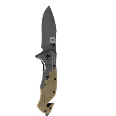 6. Nóż Commander Rescue 101 INC Black/Tan