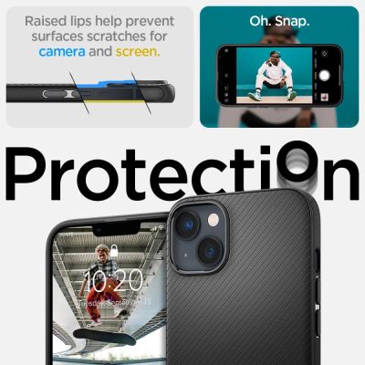 8. Etui Spigen Mag Armor na iPhone 14 Plus - czarny mat