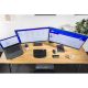 16. Kensington Podwójne ramię SmartFit One-Touch do monitora, z regulacją wysokości