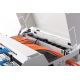 50. Szafa wisząca NWS 19" Slim Line 3HE rotierbar, 2HE fix, 145x500x475 mm, kolor szary (RAL 7035)