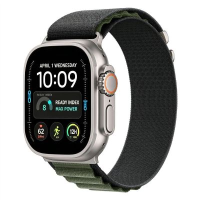 2. Pasek Tech-Protect Nylon Pro na Apple Watch 44 / 45 / 46 / 49 mm - zielony
