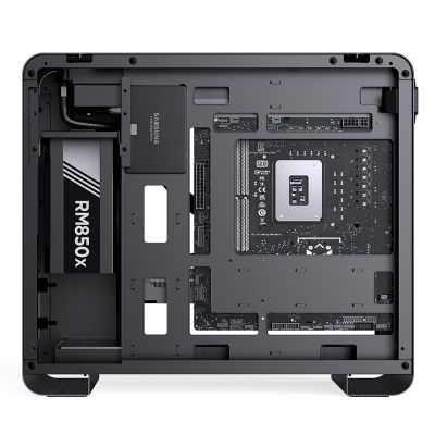 5. Jonsbo U4 Mini Mesh Micro-ATX Case - Czarny