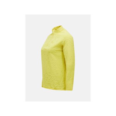 2. Bluza damska PEAK PERFORMANCE W Discover Midlayer kolor żółty
