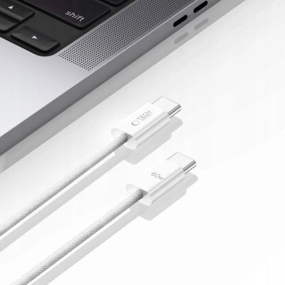 4. Kabel Tech-Protect UltraBoost Classic USB-C / USB-C PD 60W 3A 1m - biały