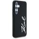 4. Etui Karl Lagerfeld Silicone Metal Signature Logo Samsung Galaxy S25 czarny