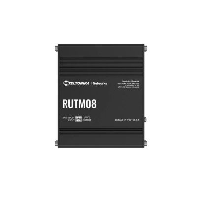 9. Teltonika RUTM08 ruter Gigabit Ethernet Czarny