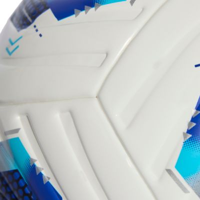 8. Piłka nożna adidas Ekstraklasa 26/27 Mini biało-niebieska KE5150