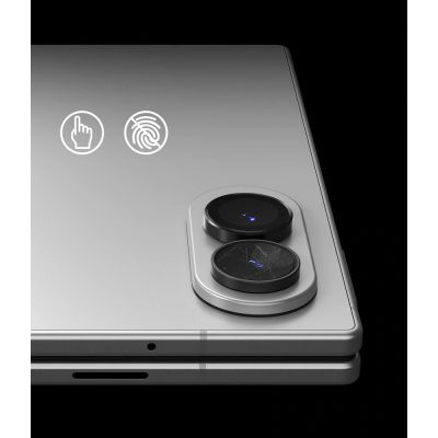 7. Osłona aparatu Ringke Camera Frame Protector 2-Pack na Samsung Galaxy Z Fold 8 - czarna
