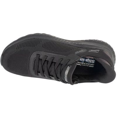 3. Skechers Slip-Ins: BOBS Squad Chaos - Solid Step 118312-BBK Czarne 42,5