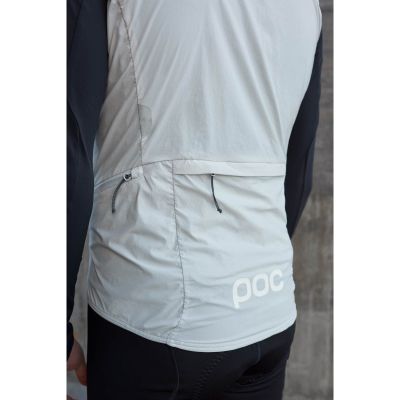 4. Kamizelka rowerowa POC PRO THERMAL - szary