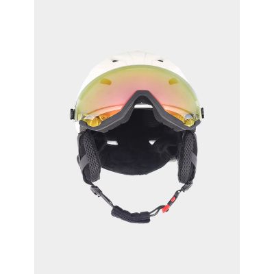 2. Kask narciarski z goglami uniseks 4F 4FWAW24AHELU090-11S