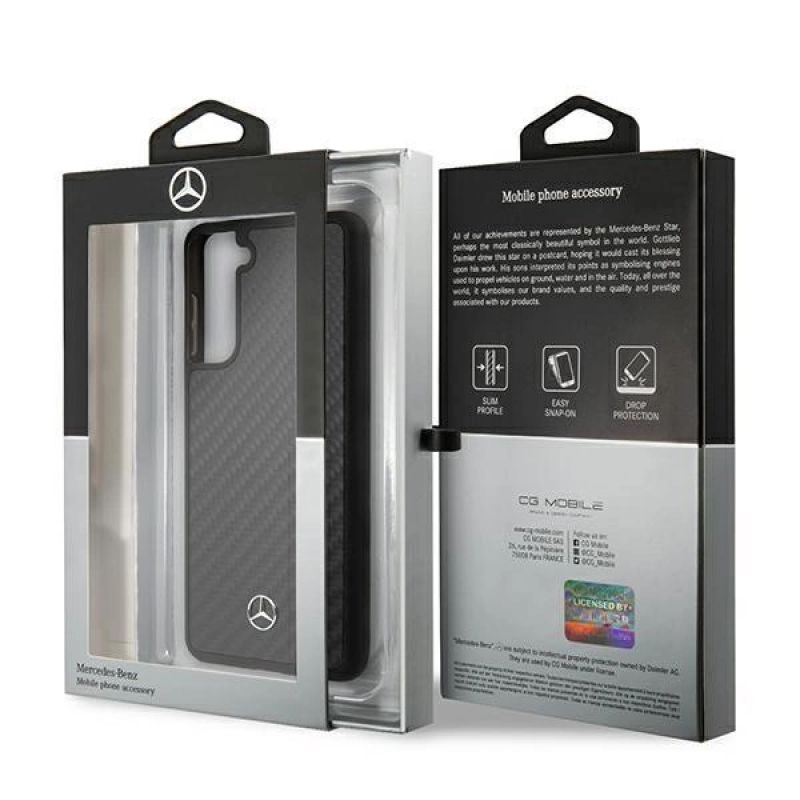 2. Etui Mercedes Dynamic Line na Samsung Galaxy S21+ - czarne