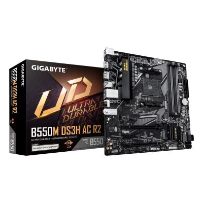 6. Płyta główna MB AMD B550 SAM4 MATX/B550M DS3H AC R2 GIGABYTE