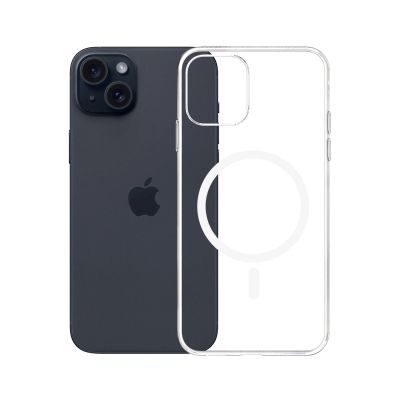 9. Etui 3mk Clear MagCase na Apple iPhone 15 - przezroczyste