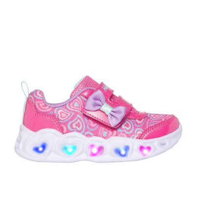 2. Skechers dziecięce buty codzienne HEART LIGHTS BOOGIE LAND 303258N HPMT