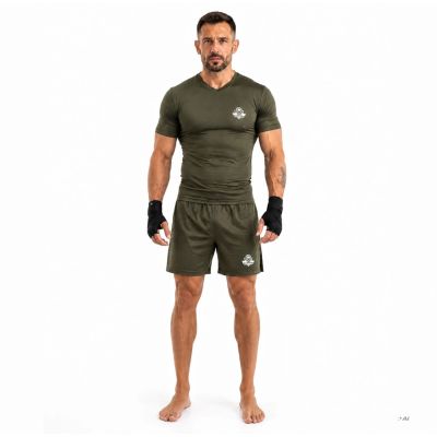 2. Koszulka kompresyjna męska ARMY GREEN COMBATWEAR | DBX Bushido